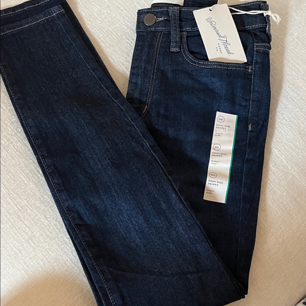 Universal Thread Dark Blue Skinny Jeans